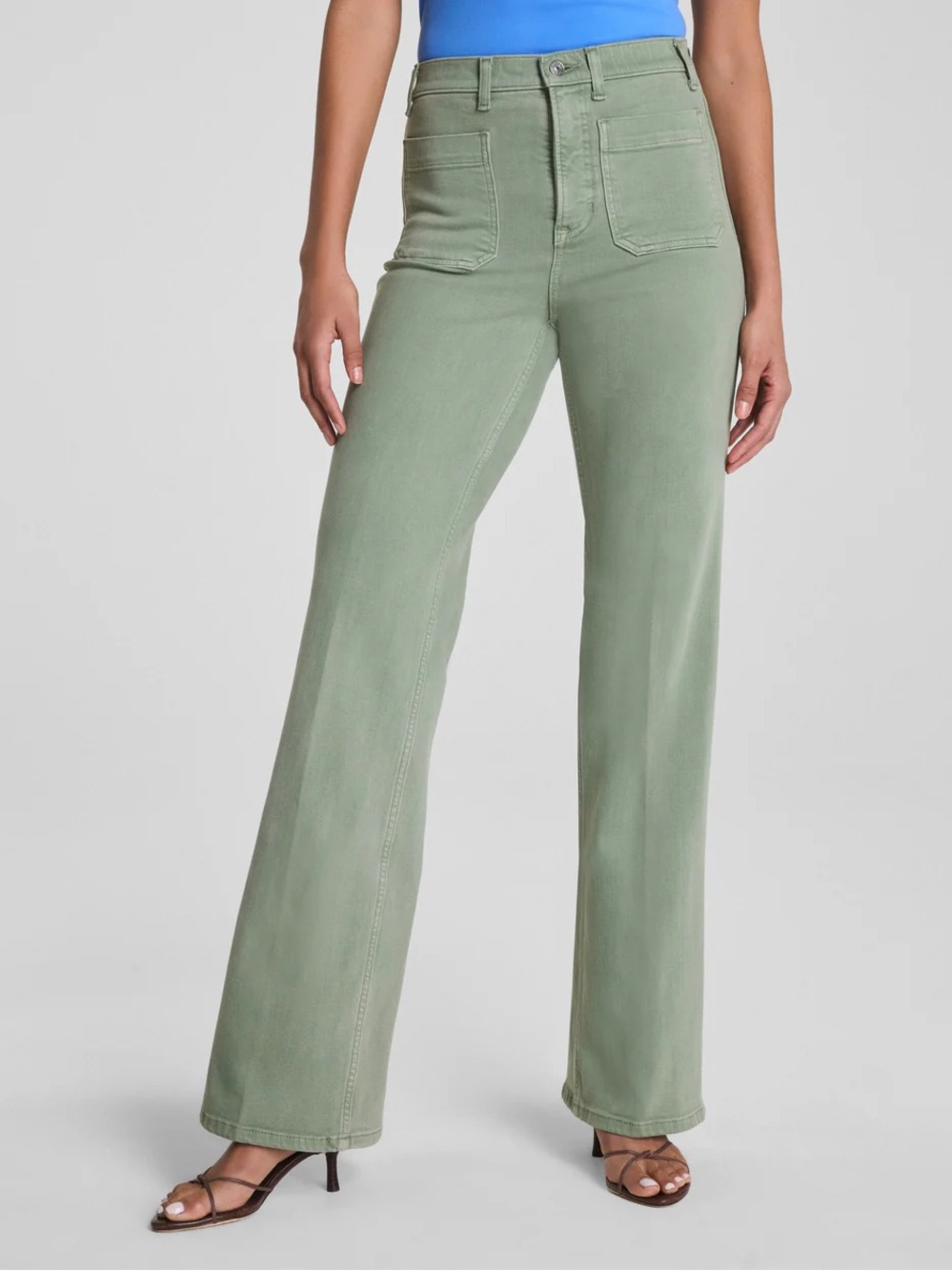 Spanx Easy Flare Jeans with Patch Pockets